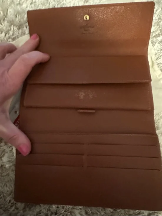 Louis Vuitton Monogram Canvas Folded Card Holder in Brown - Picture 3 of 7